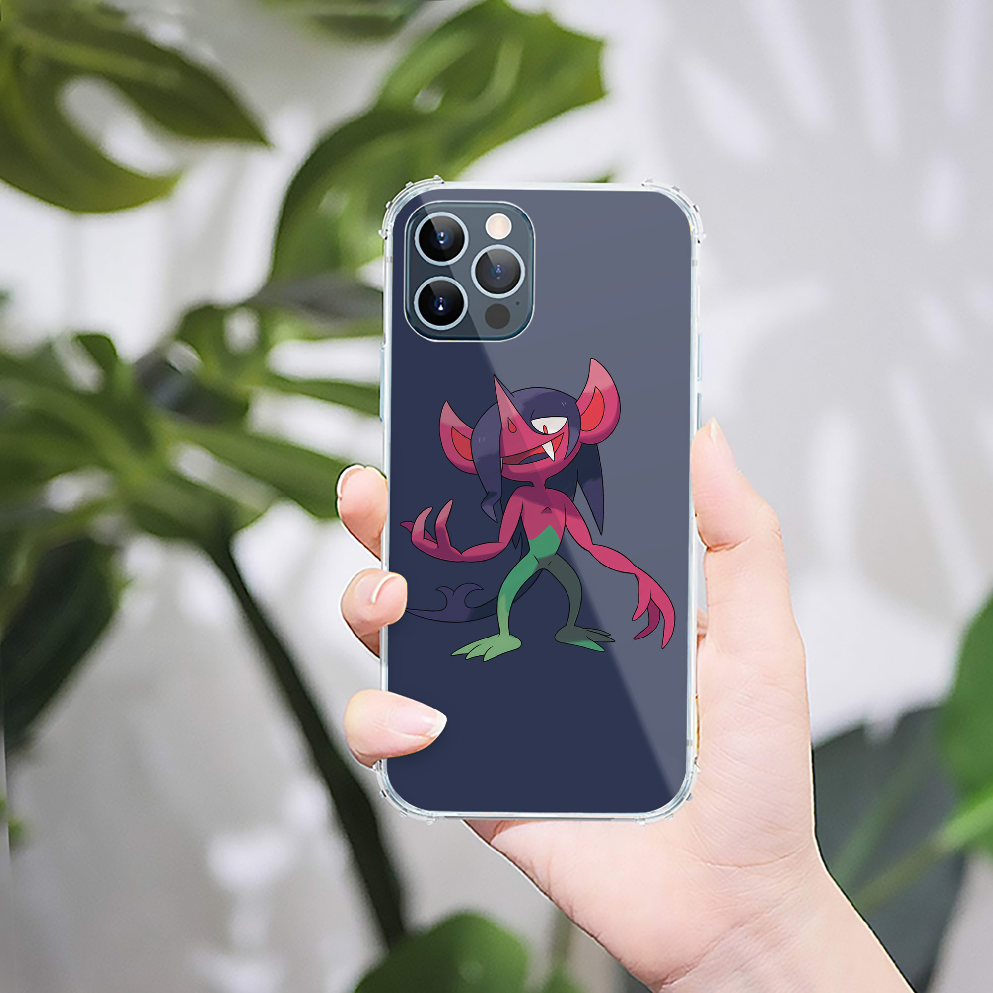 （画像用） ポケットモンスター Pokémon 【iPhone 12シリーズ対応】透明スマホケース（クリアソフトケース）